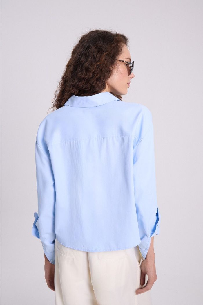 CAMISA VICTORIA CELESTE