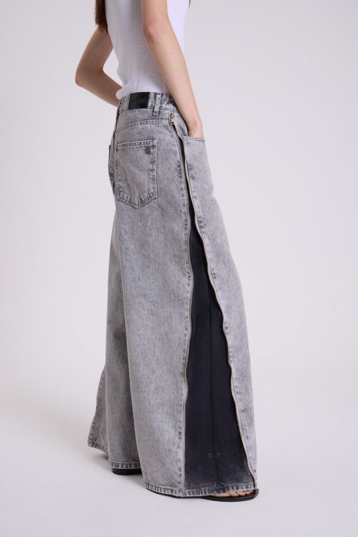LOOSE BOOTCUT LURA GRIS