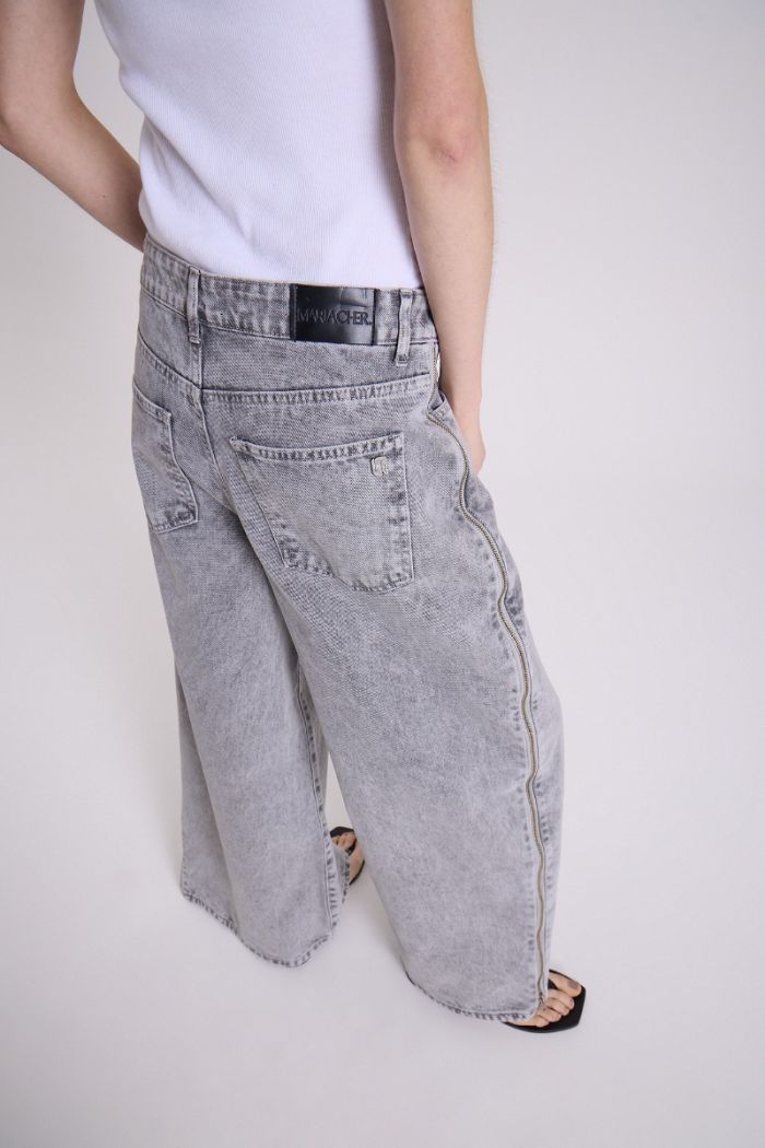 LOOSE BOOTCUT LURA GRIS