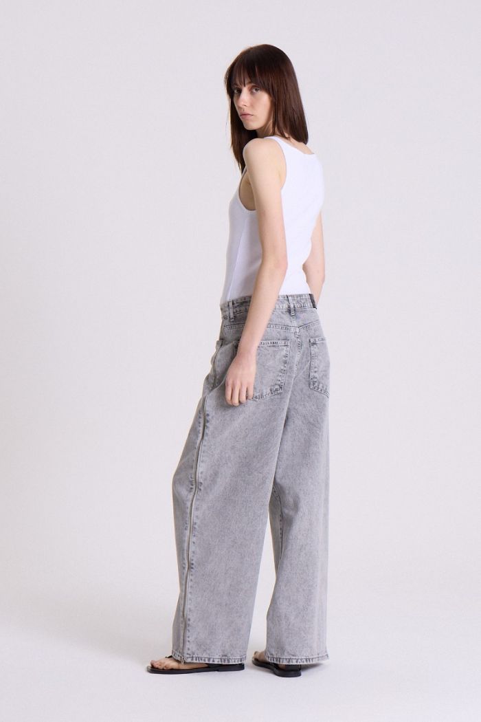 LOOSE BOOTCUT LURA GRIS