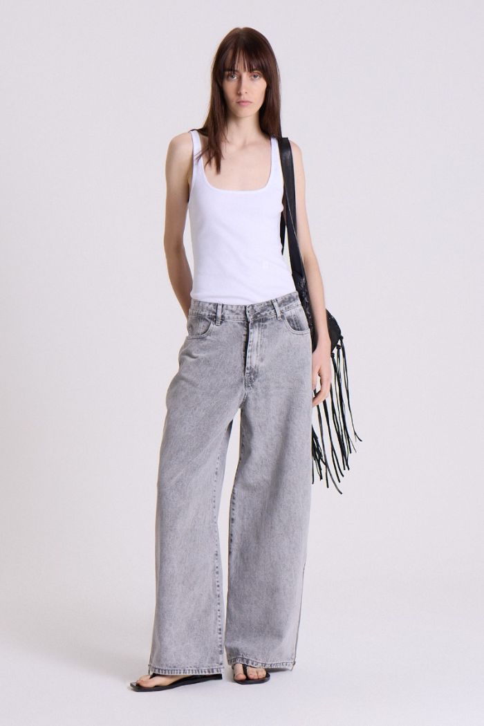 LOOSE BOOTCUT LURA GRIS