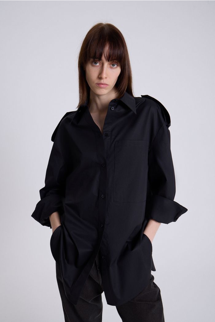 CAMISA ANANAS NEGRO