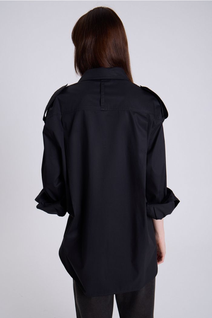 CAMISA ANANAS NEGRO