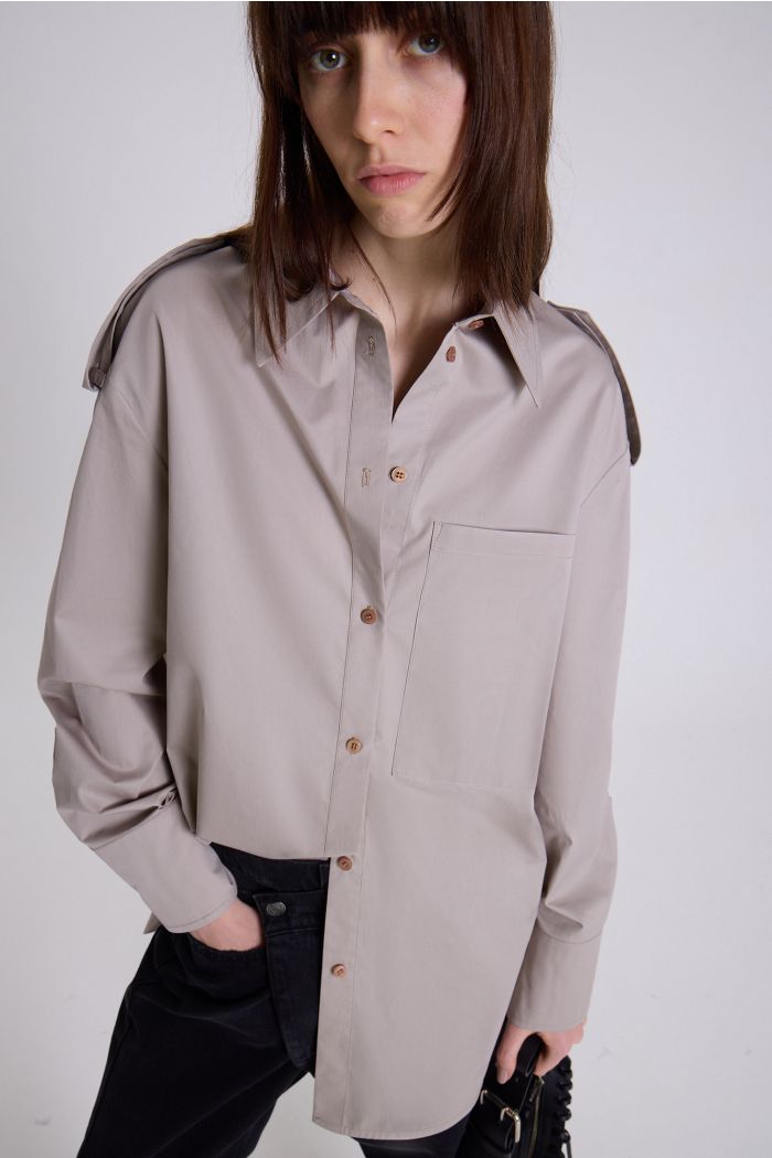 CAMISA ANANAS PLATA