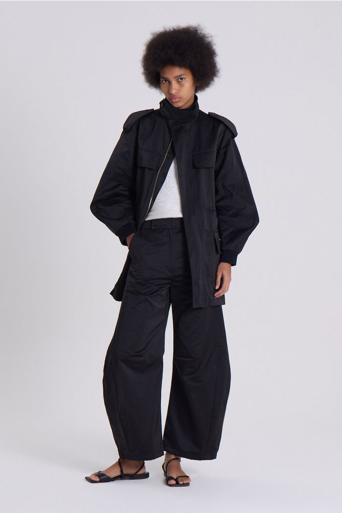 PARKA EXESA NEGRO