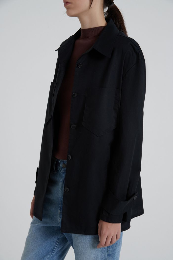 CAMISA LIBRA NEGRO
