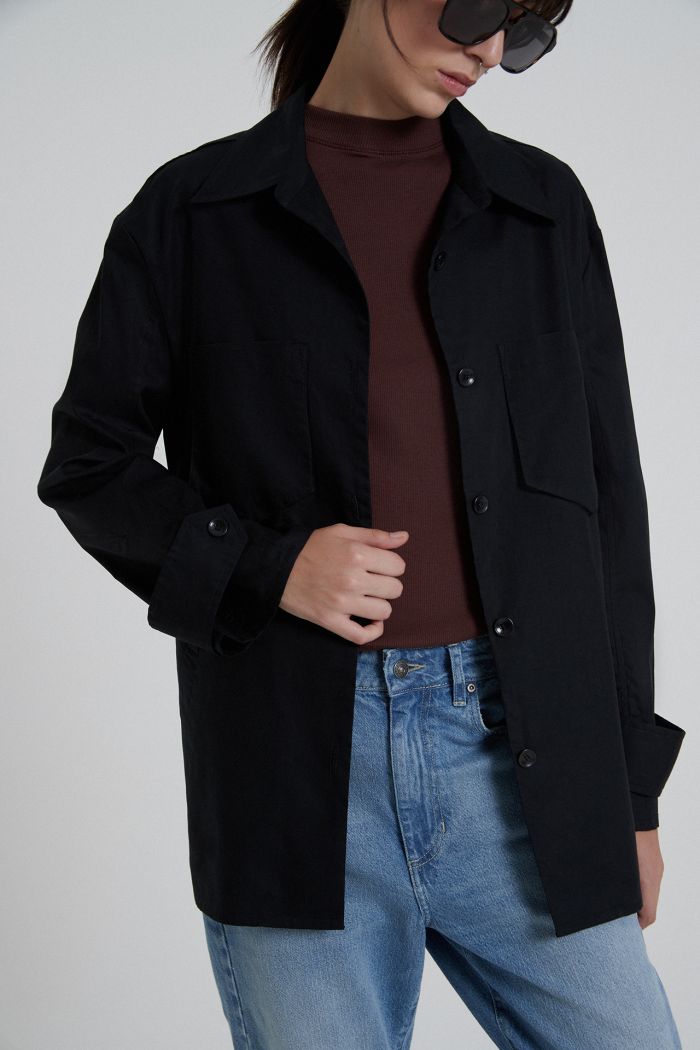 CAMISA LIBRA NEGRO
