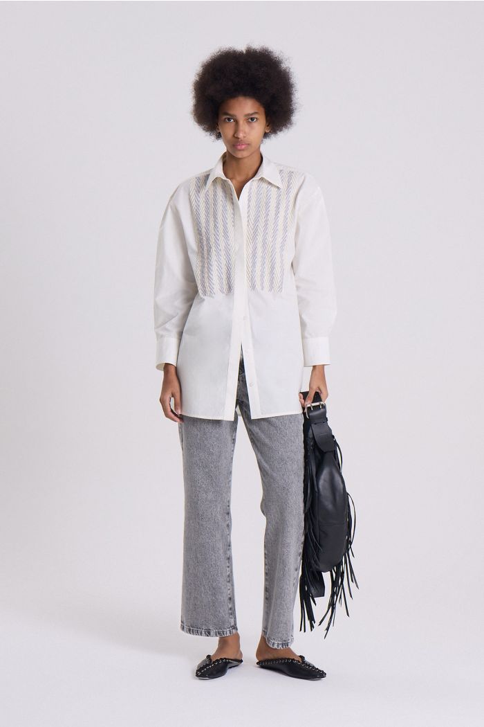 CAMISA LUX BLANCO