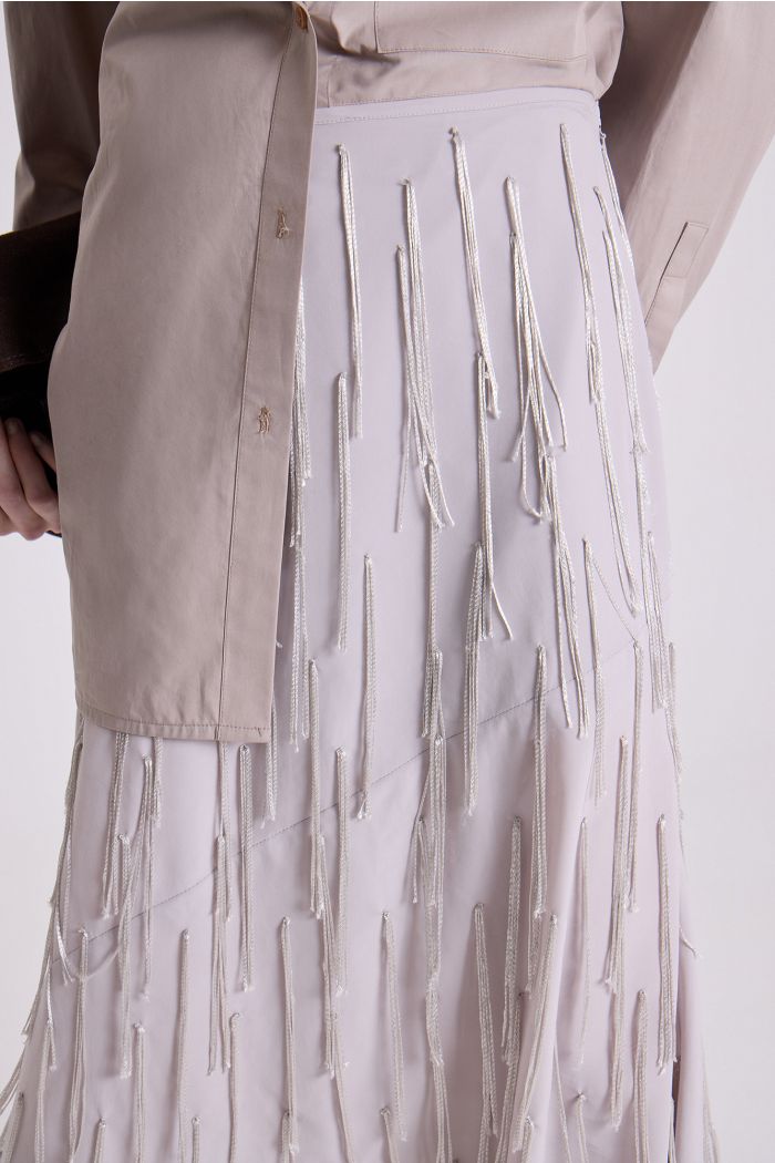 POLLERA LYRA PLATA