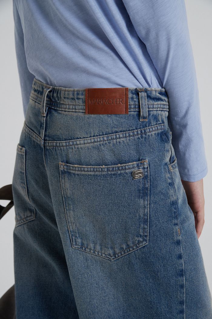 ULTRA LOOSE STRAIGHT SEGIN C CELESTE