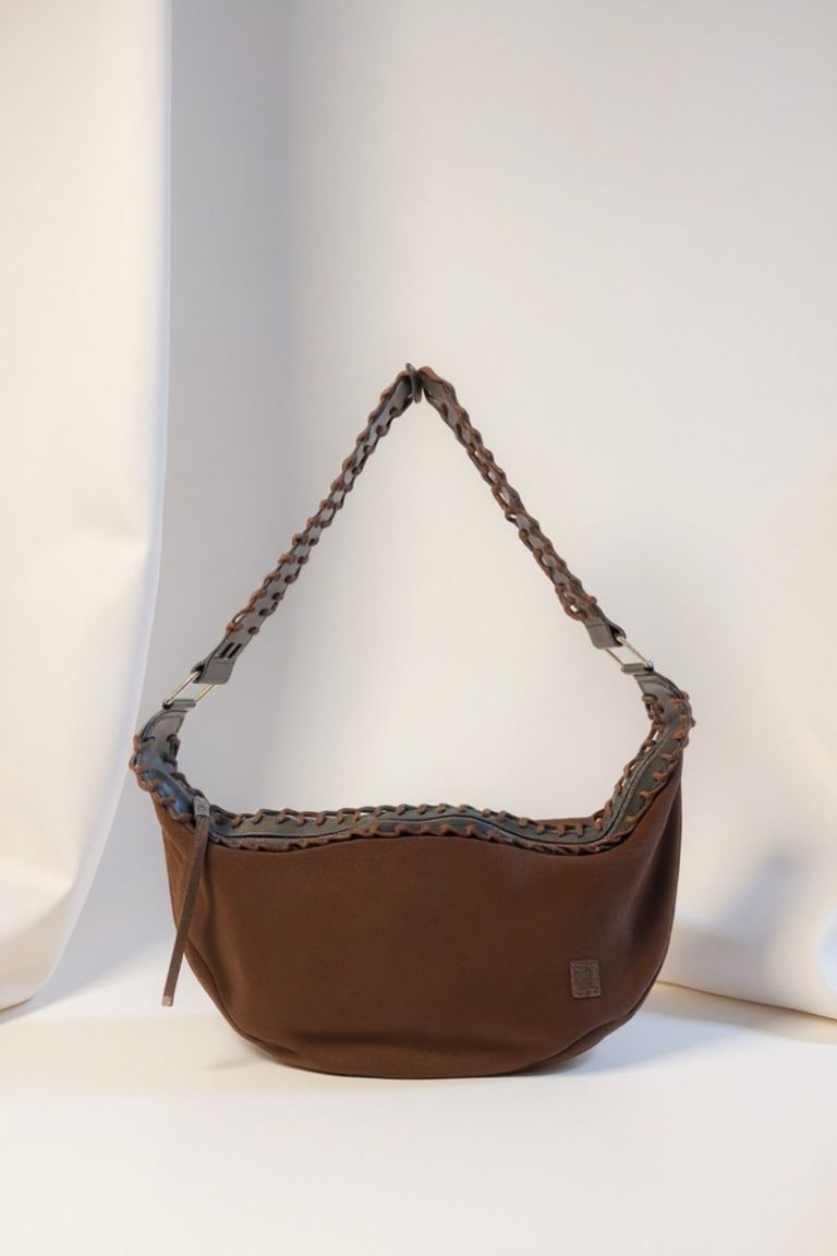 BOLSO ROCA MARRON