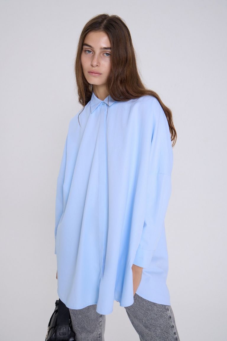 CAMISA OVER ADELAIDE CELESTE