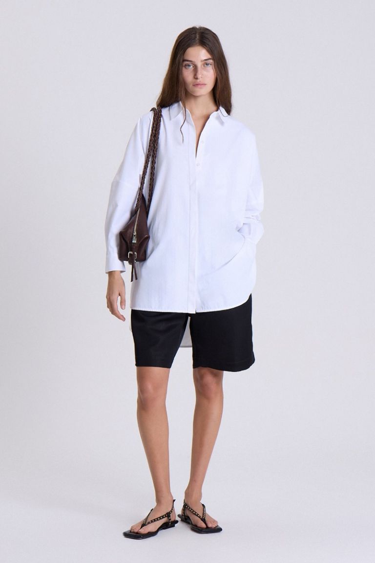 CAMISA OVER ADELAIDE OFF WHITE