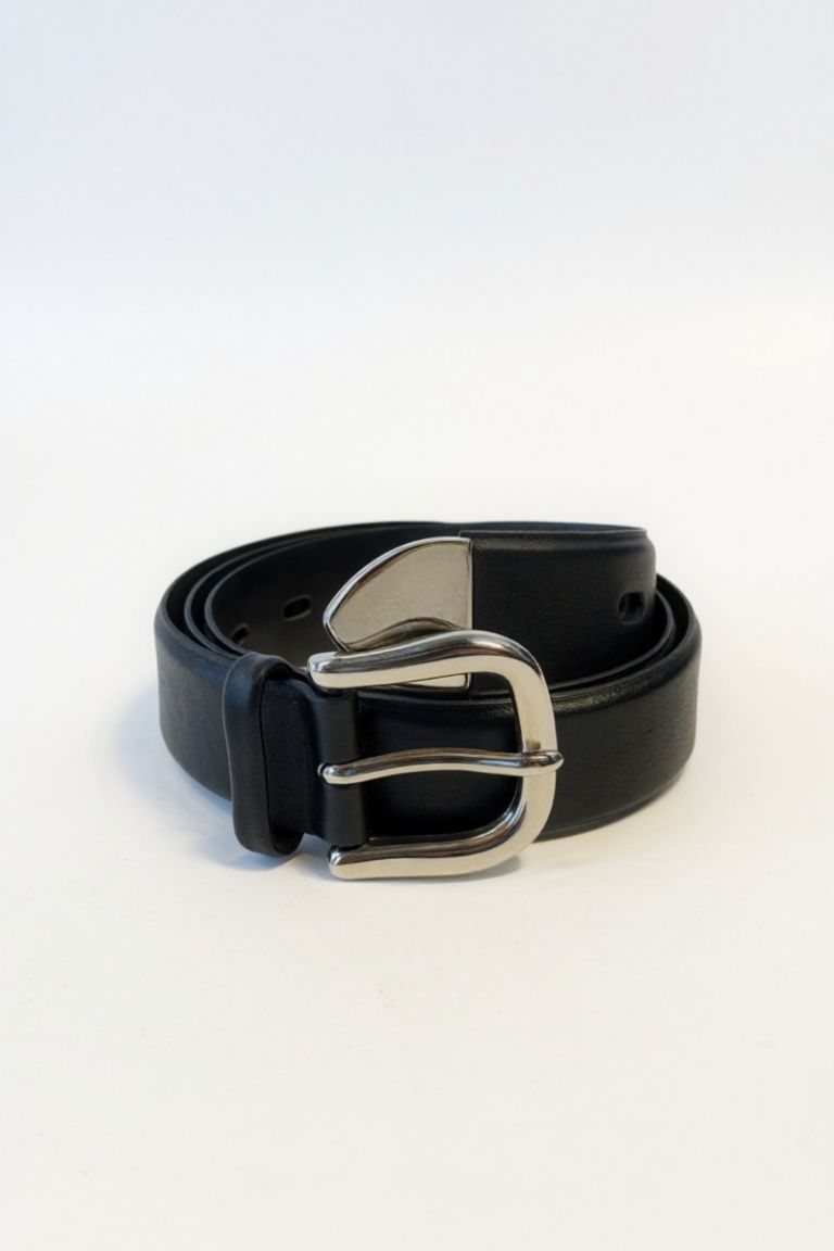 CINTURON SCABRA NEGRO