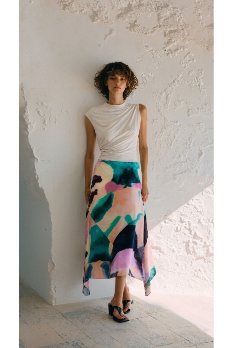 POLLERA AZUREL MIX 1