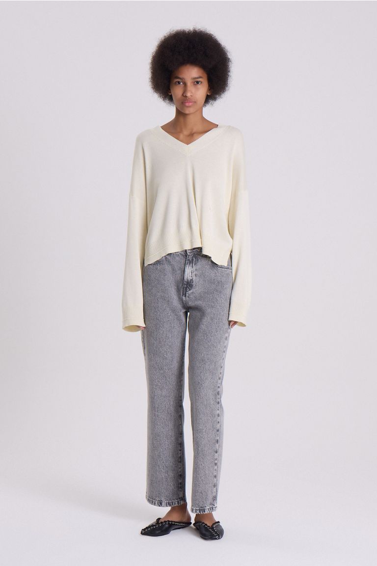 SWEATER V ALOE CRUDO