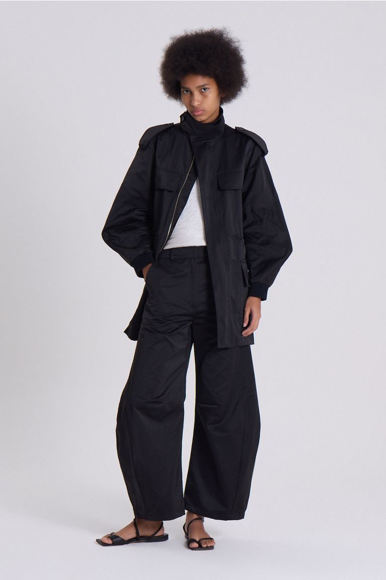 PARKA EXESA NEGRO
