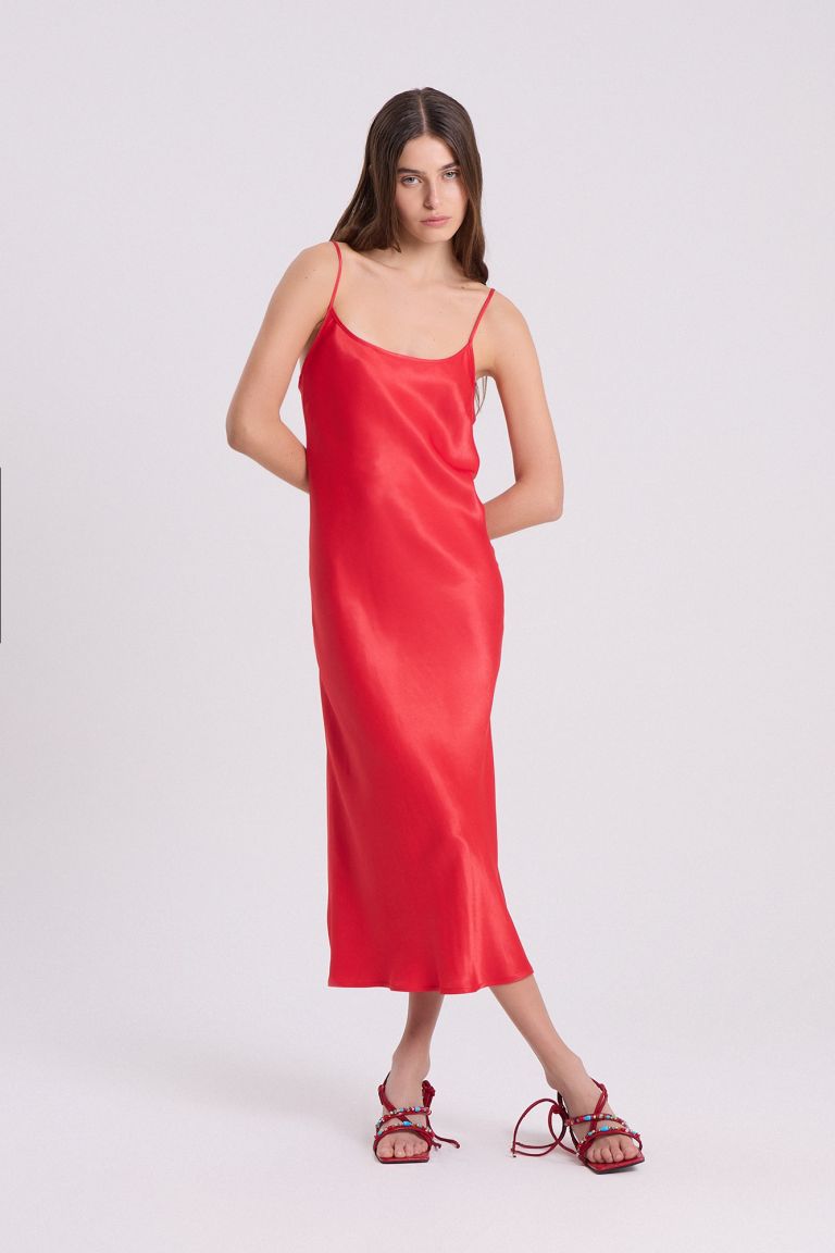 VESTIDO RUBRA ROJO